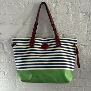 Dooney & Bourke Sullivan Shopper Tote W/ Leather Handles